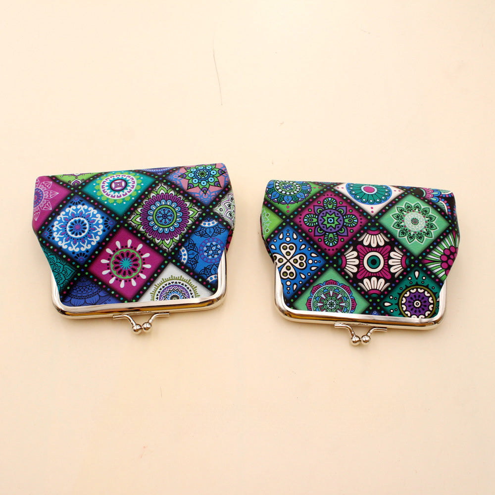 Wholesale PU Ethnic Coin Purse
